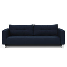 Load image into Gallery viewer, Innovation Living | Cassius Chrome D.E.L Queen Sofa Bed - Innovation Living - 95-748282528-0-2