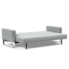 Load image into Gallery viewer, Innovation Living | Cassius Chrome Quilt Deluxe Full Sofa Bed - Innovation Living - 95-748082004538-0-2