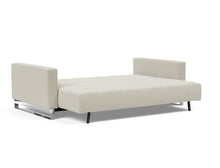 Load image into Gallery viewer, Innovation Living | Cassius Chrome D.E.L Queen Sofa Bed - Innovation Living - 95-748282528-0-2