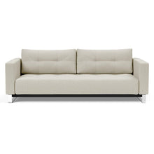 Lade das Bild in den Galerie-Viewer, Innovation Living | Cassius Chrome D.E.L Queen Sofa Bed - Innovation Living - 95-748282527-0-2
