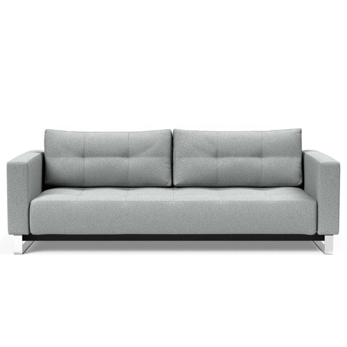 Innovation Living | Cassius Chrome D.E.L Queen Sofa Bed - Innovation Living - 95-748282538-0-2