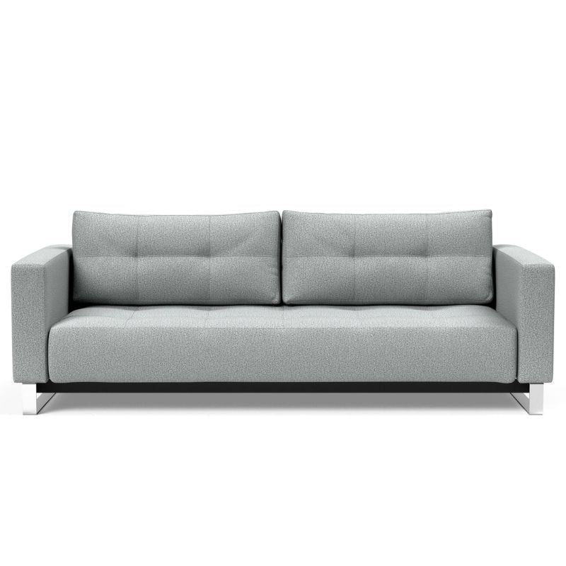Innovation Living | Cassius Chrome D.E.L Queen Sofa Bed - Innovation Living - 95-748282538-0-2
