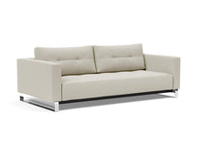 Lade das Bild in den Galerie-Viewer, Innovation Living | Cassius Chrome D.E.L Queen Sofa Bed - Innovation Living - 95-748282528-0-2
