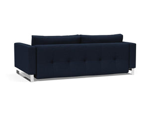 Innovation Living | Cassius Chrome D.E.L Queen Sofa Bed - Innovation Living - 95-748282528-0-2