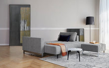 Lade das Bild in den Galerie-Viewer, Innovation Living | Cassius Chrome D.E.L Queen Sofa Bed - Innovation Living - 95-748282528-0-2

