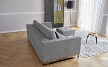 Lade das Bild in den Galerie-Viewer, Innovation Living | Cassius Chrome D.E.L Queen Sofa Bed - Innovation Living - 95-748282528-0-2

