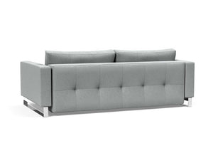 Innovation Living | Cassius Chrome D.E.L Queen Sofa Bed - Innovation Living - 95-748282528-0-2