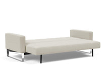 Lade das Bild in den Galerie-Viewer, Innovation Living | Cassius Chrome Quilt Deluxe Full Sofa Bed - Innovation Living - 95-748082004XXX-0-2
