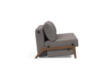 Lade das Bild in den Galerie-Viewer, Innovation Living | Cubed Dark Wood Sofa Bed - Innovation Living - 95-744029521-3-2
